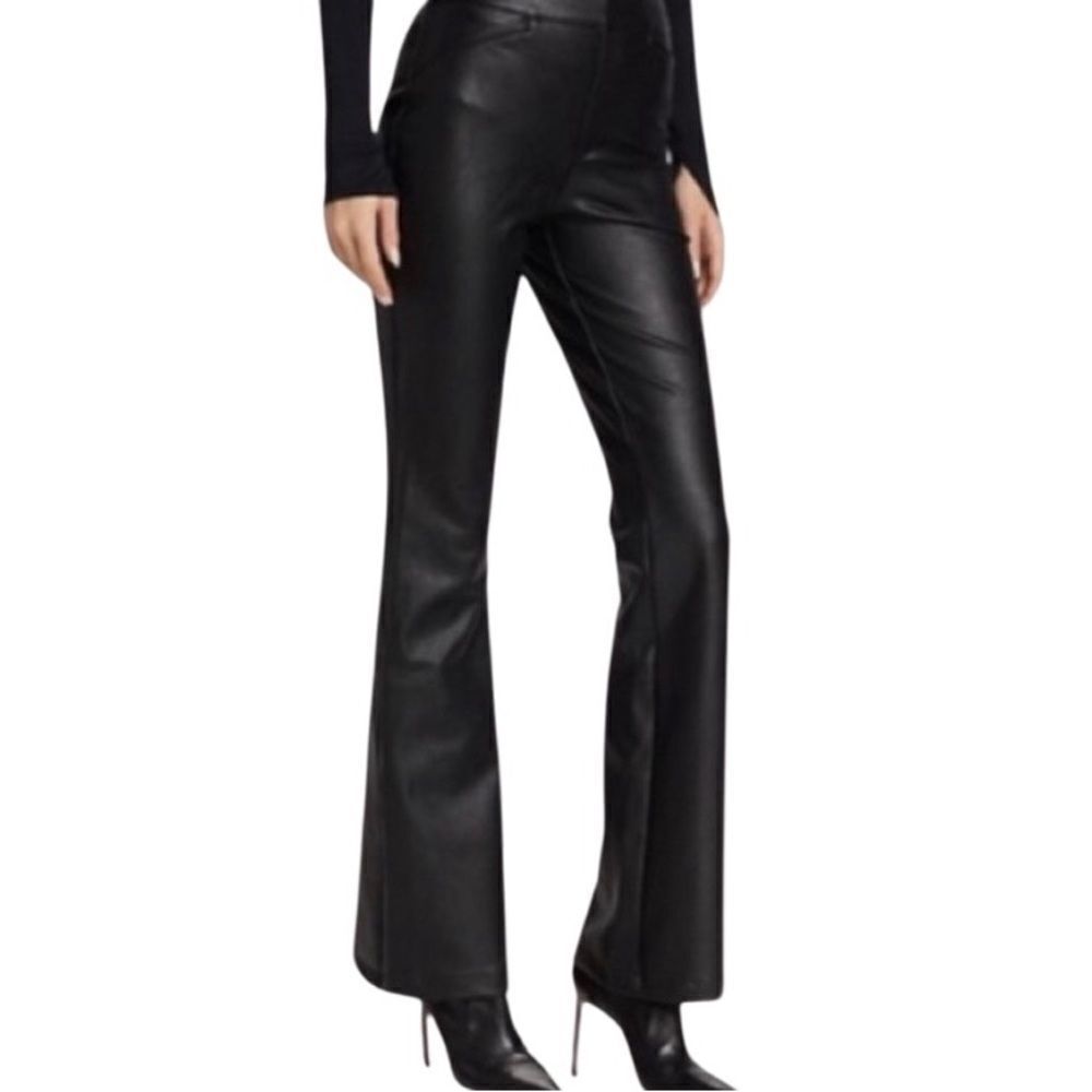 Marc New York Faux Leather Pants in Black Women’s 6